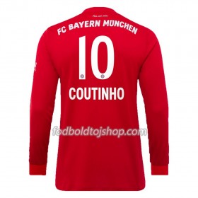 FC Bayern München Philippe Coutinho 10 Hjemmebanetrøje 2019-20 L/S